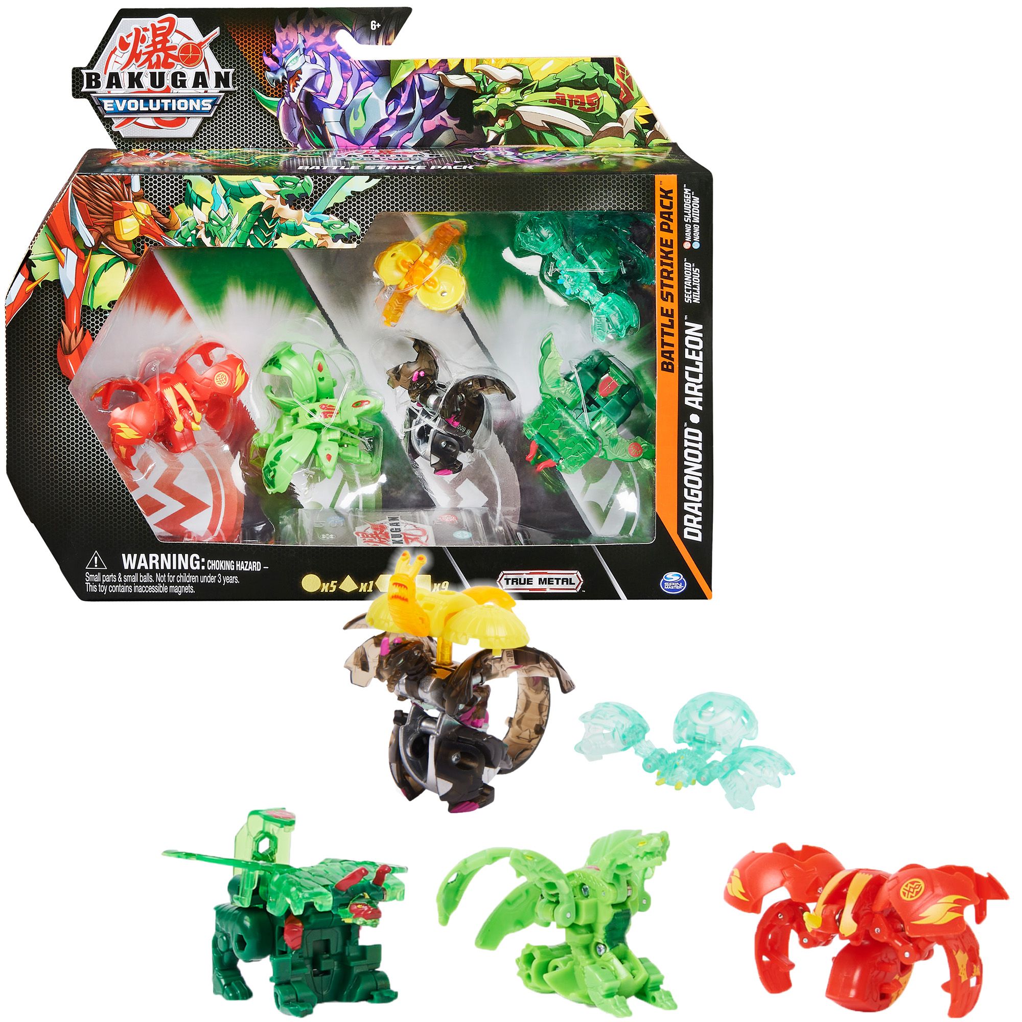 Bakugan Evolutions Battle Strike Pakket - Dragonoid x Sluggler