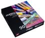 Honsell Jaxell 46090 kunstenaarspastelkleuren, extra dun, in kartonnen etui, zachte kleuren, hoogglans, voor kunstenaars, hobbyschilders, scholen, kunstlessen en opleidingen