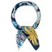 Roeckl Doek 'LEOPARD CAMOUFLAGE' blauw / navy / nachtblauw / donkerblauw / geel / donkergeel / mandarijn