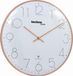 Technoline Designer Funk-Wanduhr rose-gold 40cm WT8240