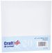 Craft UK 2019 12X12 Kaart, Wit, pak van 20 vellen