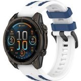 Garmin Tactix 8 Bracelet sport grain 51mm (blanc/bleu)