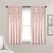 Lush Decor Boho Pom Pom Tassel Linnen Gordijn Panel (enkel paneel), 63,5 cm L x 52,1 cm W, Blush