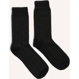 Marcmarcs Sokken Berry Cotton 2-pack Zwart