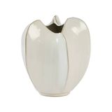 Light & Living vase en céramique 21x25 cm - blanc cassé