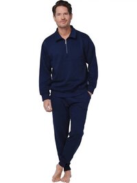 Pastunette - Midnight Mode Badstof Huispak - Blauw - Maat 3XL