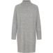 Kaffe Robe en maille 'KAErin Dress' gris