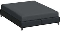 Bella Donna Lits-Jumeaux Hoeslaken Jersey - graphit-0220 180/200-200/220