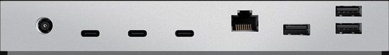 Razer Thunderbolt 4 Dock (Mercury) - Premium hub met RGB-verlichting voor Windows en Mac (10 poorten in één, uitvoer naar twee 4K-monitoren of één 8K-monitor) Wit