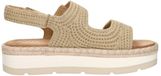 TOMS Giana Sandalen Plat - Beige - Maat 40