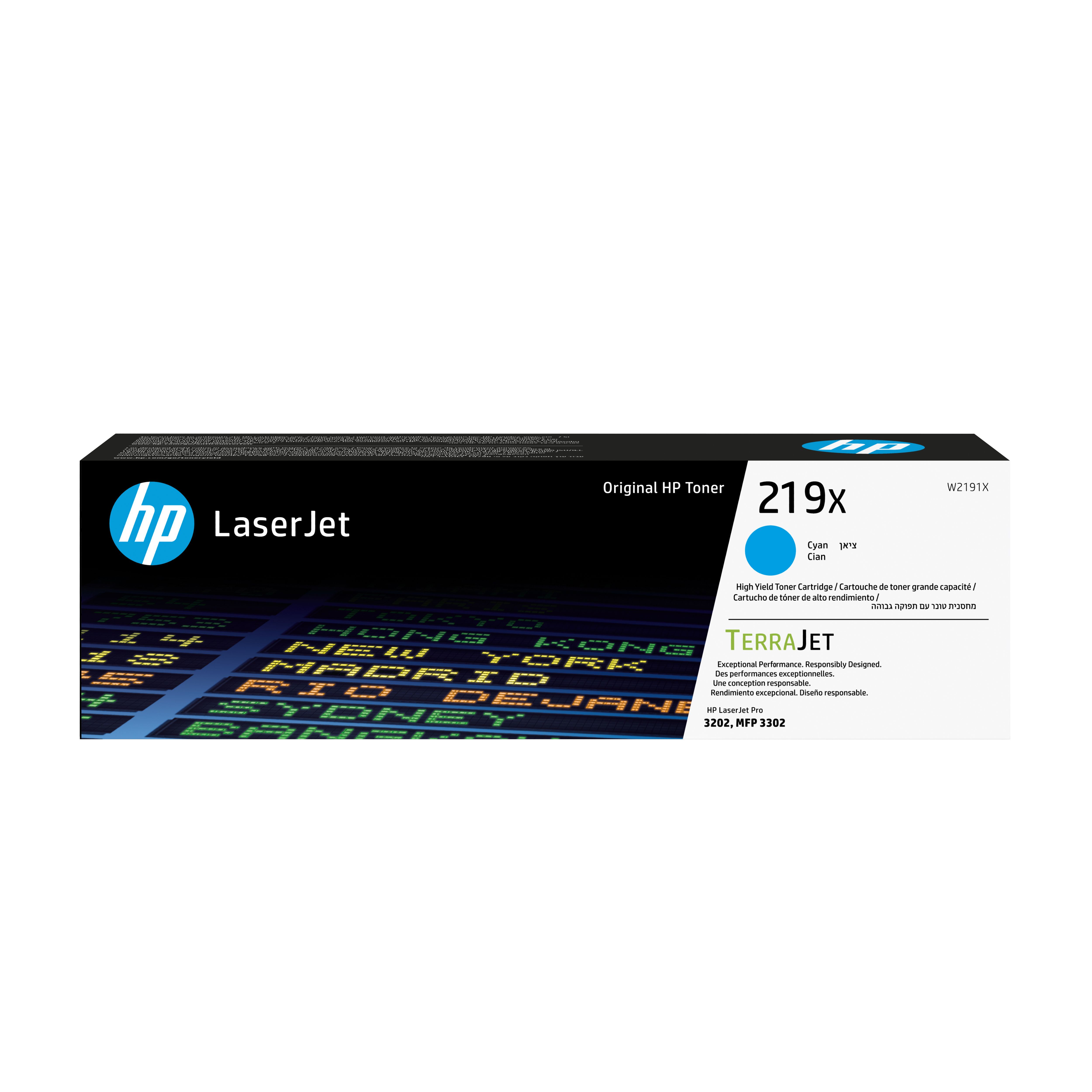 HP 219X Cyaan Toner Cartridge - High Capacity - Original