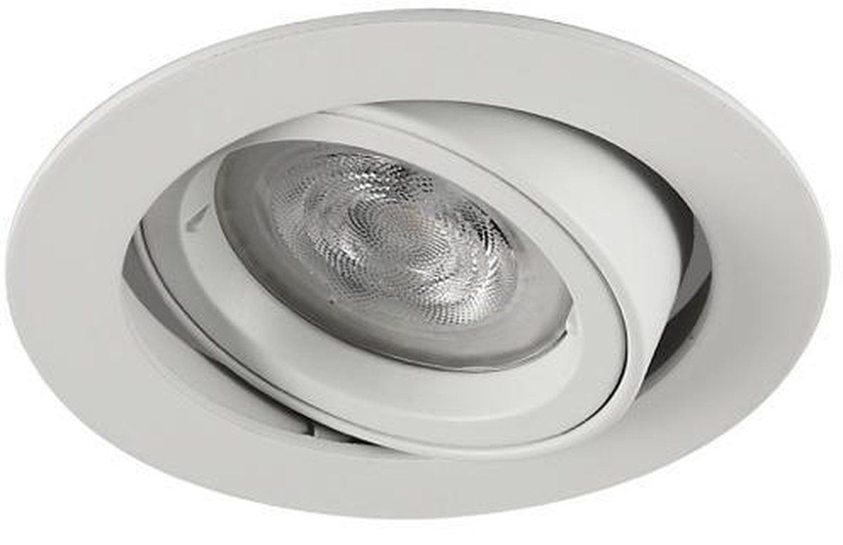 RTM Lighting Dieter Inbouwspot - Rond Wit - Extra Warm Wit - Dimbaar - 3.8W - LED