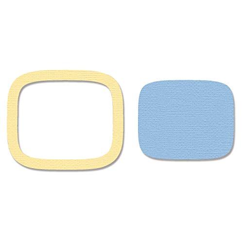 Sizzix Oppervlakte-textuur Roll 6\"x 48\" Artic Sky, 665427, veelkleurig, One Size