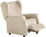 Martina Home Fauteuilhoes, elastisch Relax 32x42x8 cm beige
