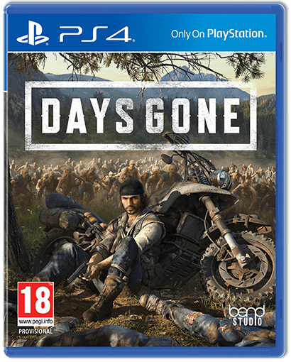 Sony Playstation Days Gone - PS4 - Action/Adventure Game - English Cover