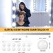Merkloos Spiegelverlichting make-up lamp 3 kleuren dimbaar Hollywood-stijl 10 LED lampen - badkamer make-up tafel