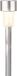 Lumineo - 6x Solar LED Tuinverlichting - Zilver - 36cm - Warm Wit