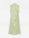 Vero Moda Jurk VMOLINE Lange jurk Fog Green