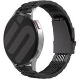 Strap-it Samsung Bracelet à maillons en acier de luxe Galaxy Watch FE (noir)