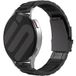 Strap-it Samsung Bracelet à maillons en acier de luxe Galaxy Watch FE (noir)