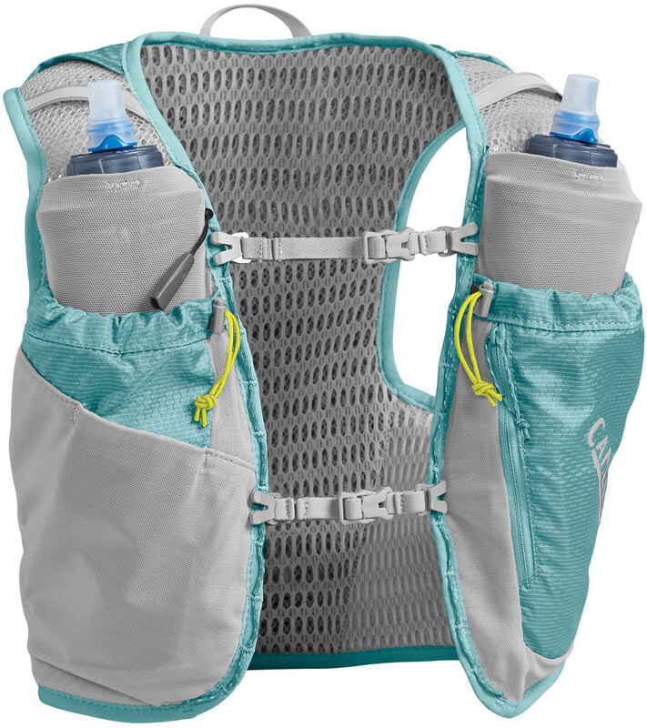 CamelBak Ultra Pro Hydration Vest 1L spray bottle Women, aqua sea/ silver