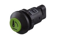 HELLA 6EF 004 406-111 Schakelaar, heffen (hefinstallatie) - 48V - Taster - Boring-Ø: 30mm