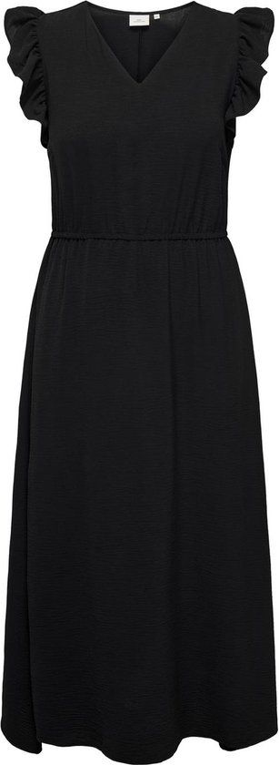 ONLY CARMAKOMA - CARMETTA LIFE S/L LONG DRESS WVN - Black - Size 46 - Women's Maxi Dress