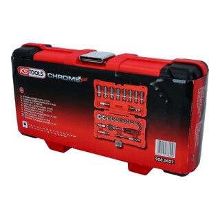 KS Tools 3/8" CHROMEplus Socket Set, 27-Piece