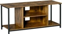 Homcom TV-meubel 110x40x50cm Spaanplaat Rustiekbruin