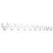 Performance Tool W453 10-Piece SAE Open End Crowfoot Wrench Set