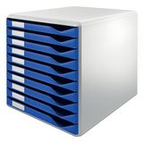 Leitz 52810035 10 A4 ladekast, organizer, vormset, blauw