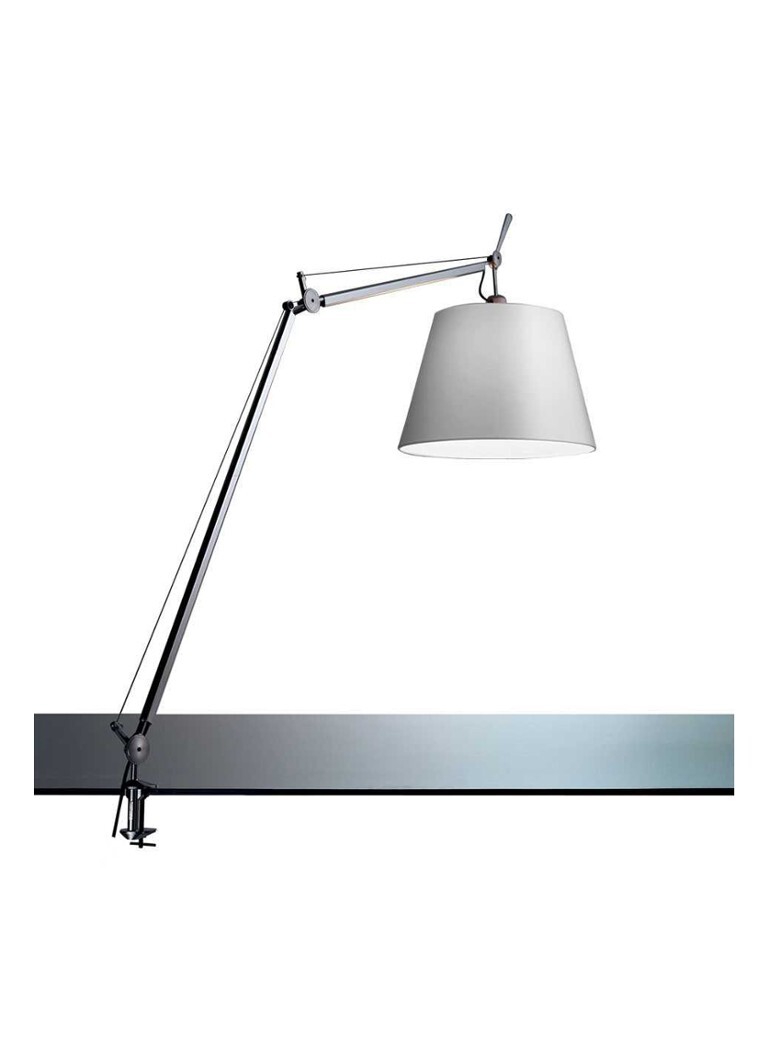 Artemide Tolomeo Mega Tavolo bureaulamp met aan-/uitschakelaar en tafelklem aluminium