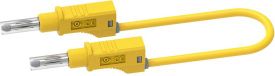 Electro PJP 2217/600V-CD1-100J Meetsnoer Bananenstekker Bananenstekker 1.00 m Geel 1 stuk(s)