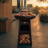 ParcelXL ASH Helios Plancha BBQ Zwart