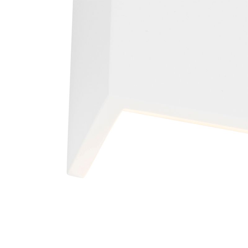 QAZQA Colja Novo - Wandlamp - Gips - Wit