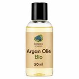 Biophorea Argan Olie 50ml – Biologisch & 100% Puur – Compacte Disc-Top Fles voor Huid, Haar & Nagels