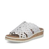 Rieker Slipper V4189-80 Wit