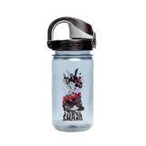 Nalgene Unisex jeugd OTF Kids Sustain fles, grijs smash, 0,35 liter
