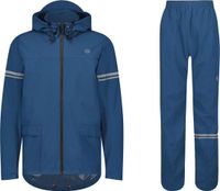 AGU Original Regenpak Essential - Blauw - L - Unisex - Waterdicht & Ademend