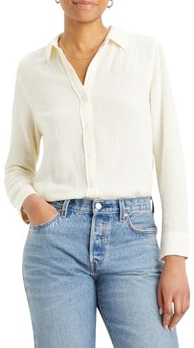 Levi's New Classic Fit Bw Shirt - Dames - Savannah Stripe Anijs - S