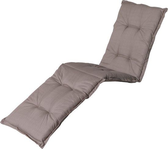 Madison Ligbedkussen - Basic Taupe - 200x60 cm - Bruin - Effen - Universeel