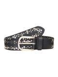 Vanzetti Leren Riem Belt 35MM W85 Navy Donkerblauw