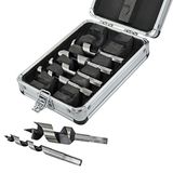 Trouwe Faithfull CASSET6 Combinatie Auger Bit Set 10-25mm Stubby (6 stuks)