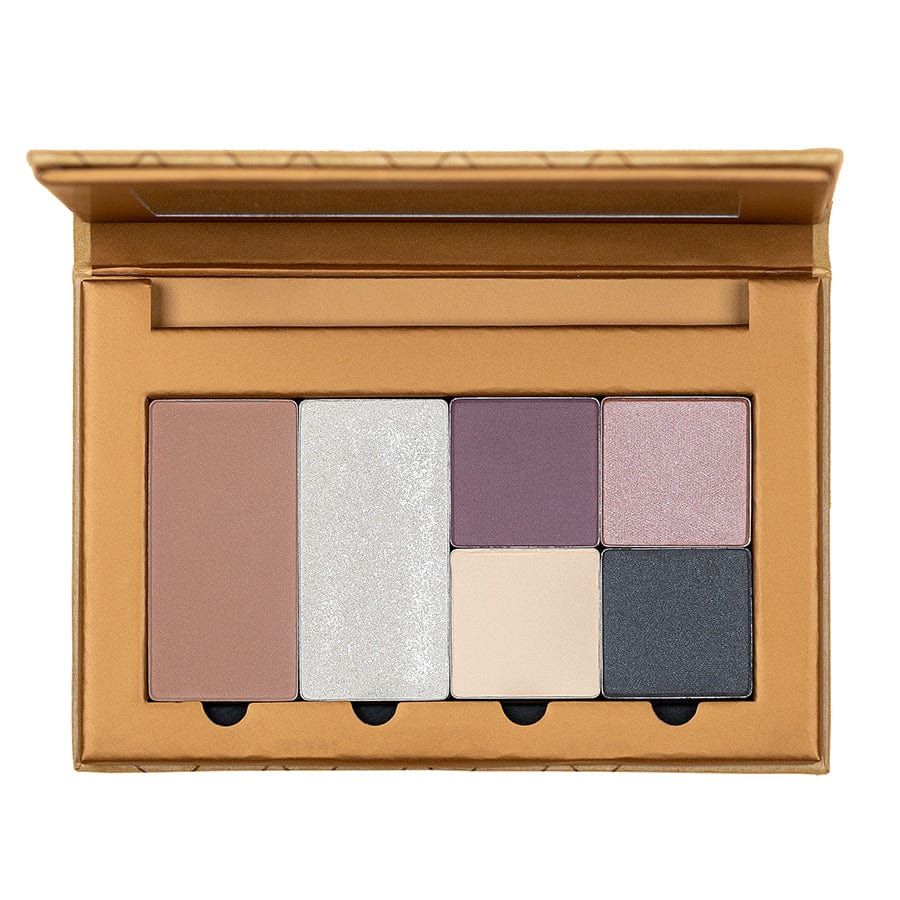 benecos Beauty ID New York Palette - 4 Oogschaduws, Gezichtspoeder, Highlighter, Spiegel