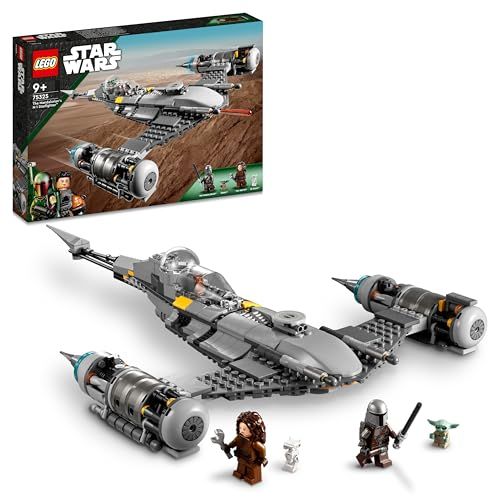 LEGO Star Wars: De Mandalorians N-1 Starfighter Bouwpakket voor Kinderen uit Het Boek van Boba Fett, met Bouwbaar Speelgoed Baby Yoda en BD Droid figuren, Cadeau voor Jongens en Meisjes 75325