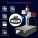 StarTech UV-lasermarkeringsmachine 10 W Handheld (draagbaar) Mobiel Besturing via PC/app WLAN (draadloos netwerk) Transportband