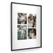 Cadre noir avec photo personnalisée