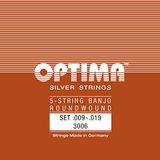 OPTIMA Tenorbanjo Silver Strings Set 4 stuks
