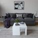 WELL HOME MOBILIARIO & DECORACIÓN Bijzettafelset, 100% spaanplaat, met melaminecoating, wit