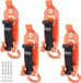 BeltAvenue Holding B.V. Porte-pelles universels pour barres de toit - 4 pièces, pinces en caoutchouc pour barres de toit de voiture et outils